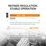 Cougar GEX Pro 850W 80 PLUS Gold Fully Modular ATX Power Supply - Image 9