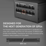Cougar GLE 1200W 80 PLUS Gold Fully Modular ATX 3.1 & PCIe 5.1 Power Supply - Image 3
