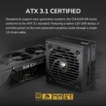Cougar GR 850W 80 PLUS Gold Fully Modular ATX 3.1 PCIe 5.1 Power Supply - Image 2