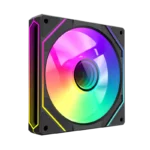 GameMax FN12A-S8I-R 120mm Reverse Blade ARGB Case Fan - Black - Image 4