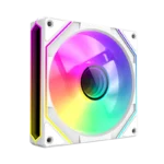 GameMax FN12A-S8I-RW 120mm Reverse Blade ARGB Case Fan - White - Image 4