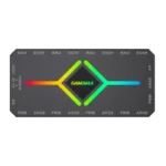 GameMax V4.0 9-Port PWM ARGB Hub - Black - Image 3