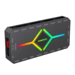 GameMax V4.0 9-Port PWM ARGB Hub - Black