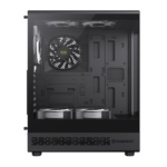 GameMax Vista COC AB Mid-Tower ATX Case with 5 ARGB Fans - Black - Image 6