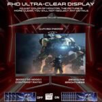 GameOn GOC24F120VA - 24" 1080P FHD 120Hz 1ms Freesync Curved Gaming Monitor - Image 3