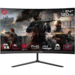 GameOn GOC24F120VA - 24 1080P FHD 120Hz 1ms Freesync Curved Gaming Monitor
