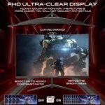 GameOn GOC27F120VA - 27" 1080P FHD 120Hz 1ms Freesync Curved Gaming Monitor - Image 4