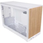 Lian Li A3-mATX Compact Micro-ATX Case - White/Wood - Image 2
