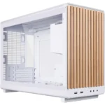 Lian Li A3-mATX Compact Micro-ATX Case - White-Wood