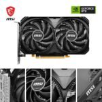 MSI GeForce RTX 4060 Ti VENTUS 2X BLACK 16G OC Graphics Card - Image 2