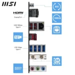 MSI PRO B850-S WiFi 6E AMD AM5 ATX Motherboard - Image 6