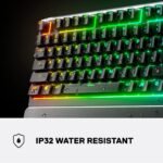 SteelSeries Apex 3 TKL - Water Resistant Quiet Tenkeyless Keyboard with RGB Lighting - Image 4