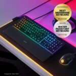 SteelSeries Apex 3 Water Resistant Whisper Quiet Keyboard with RGB Lighting - Image 2