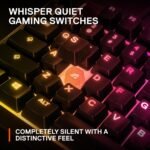 SteelSeries Apex 3 Water Resistant Whisper Quiet Keyboard with RGB Lighting - Image 3