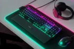 SteelSeries Apex 5 Hybrid Mechanical Gaming Keyboard with OLED Smart Display - Image 3