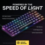 SteelSeries Apex 9 Mini Optical Switch TKL Gaming Keyboard in 60% Form Factor - Image 3