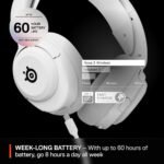 SteelSeries Arctis Nova 5 Wireless Multi-System Gaming Headset - White - Image 5
