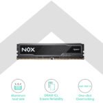 Apacer NOX 16GB (2 X 8GB) 3600MHz CL18 DDR4 UDIMM Desktop Memory Kit - Black - Image 2