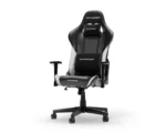 DXRacer Prince Series Premium PVC Leather Gaming Chair - Black/White - Image 2