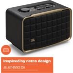 JBL Authentics 200 - Retro Style Smart Home Speaker with Built in Wi-Fi, Bluetooth and Voice Assistants, Alexa and Google Assistant, Multi-Room Playback, Automatic Self Tuning - Image 7