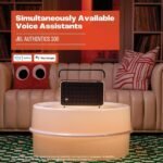 JBL Authentics 300 - Retro Style Wireless Bluetooth/WiFi Home Speaker, Built in Battery (4800mAh), Music Streaming Services via Built-in Wi-Fi, Built in Alexa and Google Assistant - Image 5