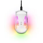 SteelSeries Aerox 3 Onyx Wired Ultra Lightweight Super-Fast Mouse with AquaBarrier - Snow - Image 4