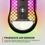 SteelSeries Aerox 3 Wireless (2022) Lightweight Gaming Mouse - Onyx - Image 4
