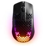 SteelSeries Aerox 3 Wireless (2022) Lightweight Gaming Mouse - Onyx