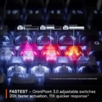 SteelSeries Apex Pro Gen 3 Mechanical Gaming Keyboard with OmniPoint 3.0 HyperMagnetic Switches - Image 2
