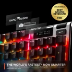 SteelSeries Apex Pro Gen 3 Mechanical Gaming Keyboard with OmniPoint 3.0 HyperMagnetic Switches - Image 4