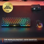 SteelSeries Apex Pro Mini Gen 3 Mechanical Gaming Keyboard with OmniPoint 3.0 HyperMagnetic Switches - Image 2
