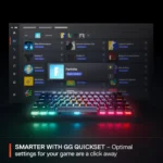 SteelSeries Apex Pro Mini Gen 3 Mechanical Gaming Keyboard with OmniPoint 3.0 HyperMagnetic Switches - Image 4