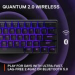 SteelSeries Apex Pro Mini Wireless Adjustable Switch Gaming Keyboard in 60% Form Factor - Image 4