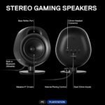 SteelSeries Arena 3 Immersive 2.0 Gaming Speaker System - Image 2