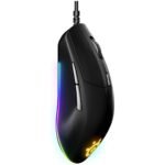 SteelSeries Rival 3 Wired Gaming Mouse with TrueMove Sensor and Prism Lighting