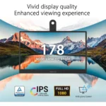 Asus ZenScreen MB166CR Portable USB Monitor - 16 inch (15.6 inch Viewable), Full HD, IPS, USB Type-C, Flicker Free, Blue Light Filter, Anti-Glare Surface, 360° Kickstand - Image 6