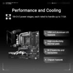 Asus ROG Crosshair X870E Hero AMD AM5 ATX Motherboard - Image 6