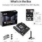 Asus TUF Gaming B860M-Plus Wifi Intel LGA 1851 Micro-ATX Motherboard - Image 8