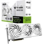 Asus TUF Gaming GeForce RTX 5070 Ti 16GB GDDR7 White OC Edition Graphics Card