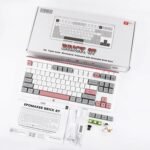 Epomaker Brick 87 Tri-Mode TKL Hot Swappable Mechanical Keyboard with Stackable Block Bar and Thumb-scroll Knobs, 3000mAh Battery, RGB, Compatible with Win/Mac - Grey Pink - Image 5