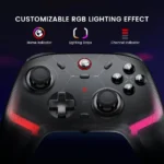 GameSir Cyclone 2 Wireless Controller - 1000Hz Polling Rate, TMR Joysticks, Hall/Micro 2-in-1 Triggers for PC/Switch/Switch 2/Android/iOS, PC Gaming Controller with Charging Dock - Shadow Black - Image 6