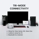 GameSir G7 Pro Wireless Controller for Xbox, PC & Android with TMR Sticks, Hall Effect Analog Triggers, 1000Hz Polling Rate, 3.5mm Audio Jack - Shadow Ember - Image 3