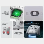 GameSir G7 Pro Wireless Controller for Xbox, PC & Android with TMR Sticks, Hall Effect Analog Triggers, 1000Hz Polling Rate, 3.5mm Audio Jack - Shadow Ember - Image 6