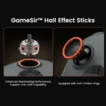 GameSir Nova 2 Lite Wireless PC Controller with Hall Effect Joysticks & Triggers, 2.4G & Wired 1000Hz Polling Rate, Remappable Buttons - Compatible with PC/Switch/Steam/Android - Midnight Gray - Image 3