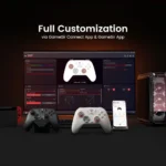 GameSir Nova 2 Lite Wireless PC Controller with Hall Effect Joysticks & Triggers, 2.4G & Wired 1000Hz Polling Rate, Remappable Buttons - Compatible with PC/Switch/Steam/Android - Midnight Gray - Image 4