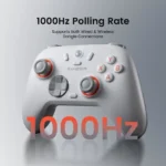 GameSir Nova 2 Lite Wireless PC Controller with Hall Effect Joysticks & Triggers, 2.4G & Wired 1000Hz Polling Rate, Remappable Buttons - Compatible with PC/Switch/Steam/Android - Midnight Gray - Image 5