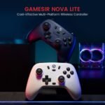 GameSir Nova Lite Wireless Controller for Windows PC, iPhone, Android, Switch & Steam Deck, Bluetooth, 2.4GHz Controller Gamepad with Hall Effect Trigger, Turbo, Rumble Vibration - Space Purple - Image 2