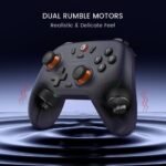 GameSir Nova Lite Wireless Controller for Windows PC, iPhone, Android, Switch & Steam Deck, Bluetooth, 2.4GHz Controller Gamepad with Hall Effect Trigger, Turbo, Rumble Vibration - Space Purple - Image 5