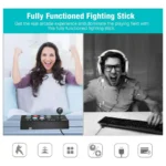 PXN 0082 Arcade Stick PC Street Fighter USB Arcade Stick, Compatible with Xbox One, Xbox Series, PS3, PS4, Switch, and Window PC - Image 3