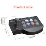 PXN 0082 Arcade Stick PC Street Fighter USB Arcade Stick, Compatible with Xbox One, Xbox Series, PS3, PS4, Switch, and Window PC - Image 7